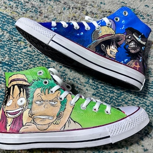 Zapatillas altas Converse personalizadas / zapatillas personalizadas / Converse / zapatillas con personajes, bandas, equipos y logotipos