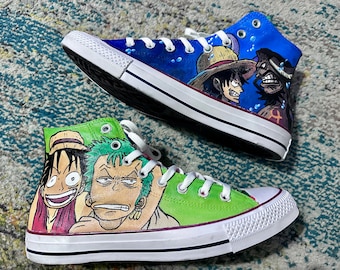 Custom Converse High Tops | personalized shoes | converse | character, band, team, logo shoes