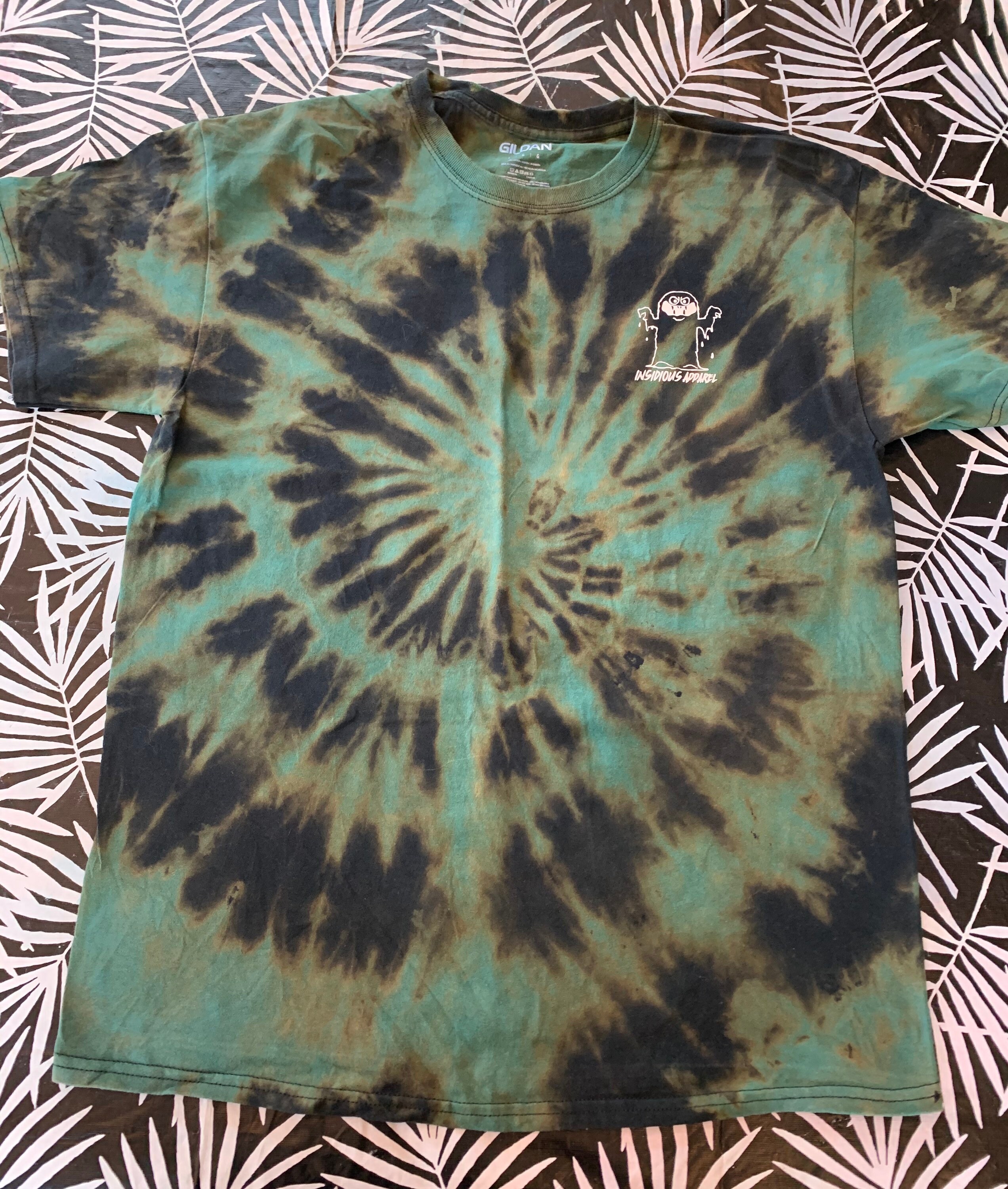 reverse dye shirt