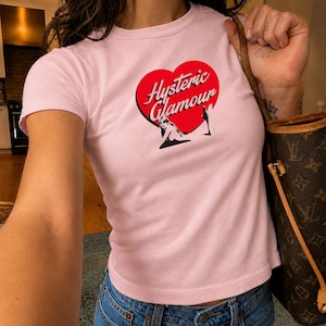 Hysteric Glamour Baby Tee - Etsy