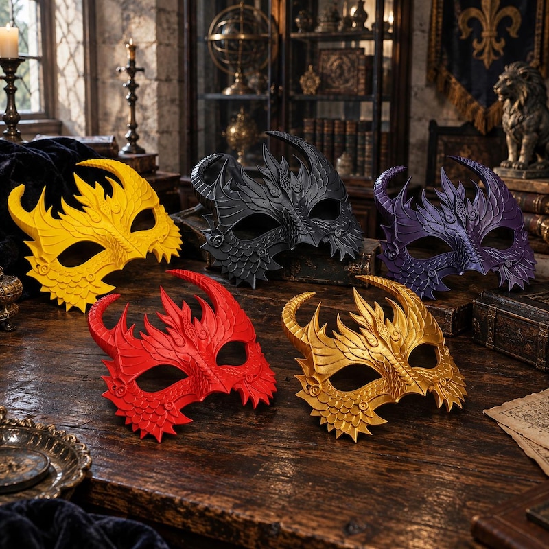 Crystal Guide.pdf Dragon Mask Crystal - Etsy UK