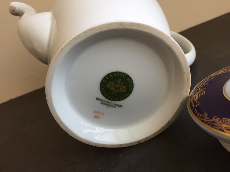 ROSENTHAL Germany CLASSIC ROSE Collection Cobalt Blue Coffee Etsy