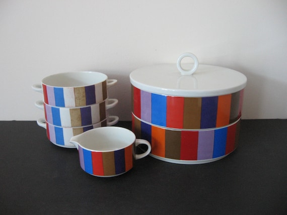 Vtg Villeroy Boch Luxembourg Santiago Multi Etsy