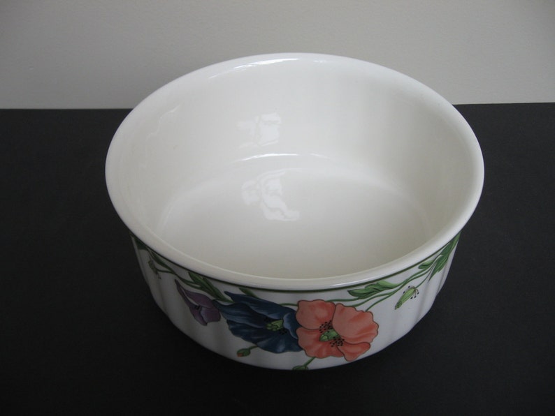 Vtg VILLEROY /& BOCH Germany AMAPOLA Vilbofour Vegetable Casserole Bowl 8 34