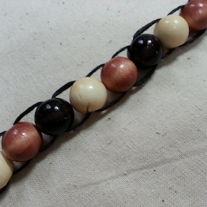 Wooden Bead Abacus Golf Stroke Counter, Knitting Row Counter, Lap Counter, Ranger Beads, Water Tracker, Prayer Beads