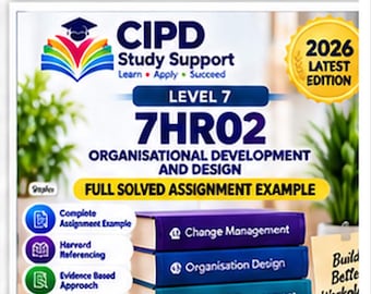 CIPD Niveau 7 7HR02 Opgeloste opdracht 2026 - Personeelsbeheer en talentmanagement voor duurzaam succes