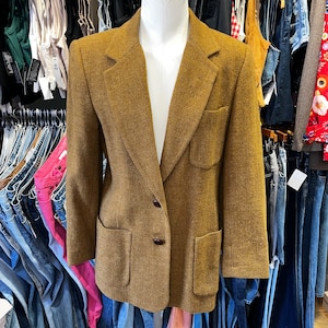 Vintage 80&#39;s wool Blazer