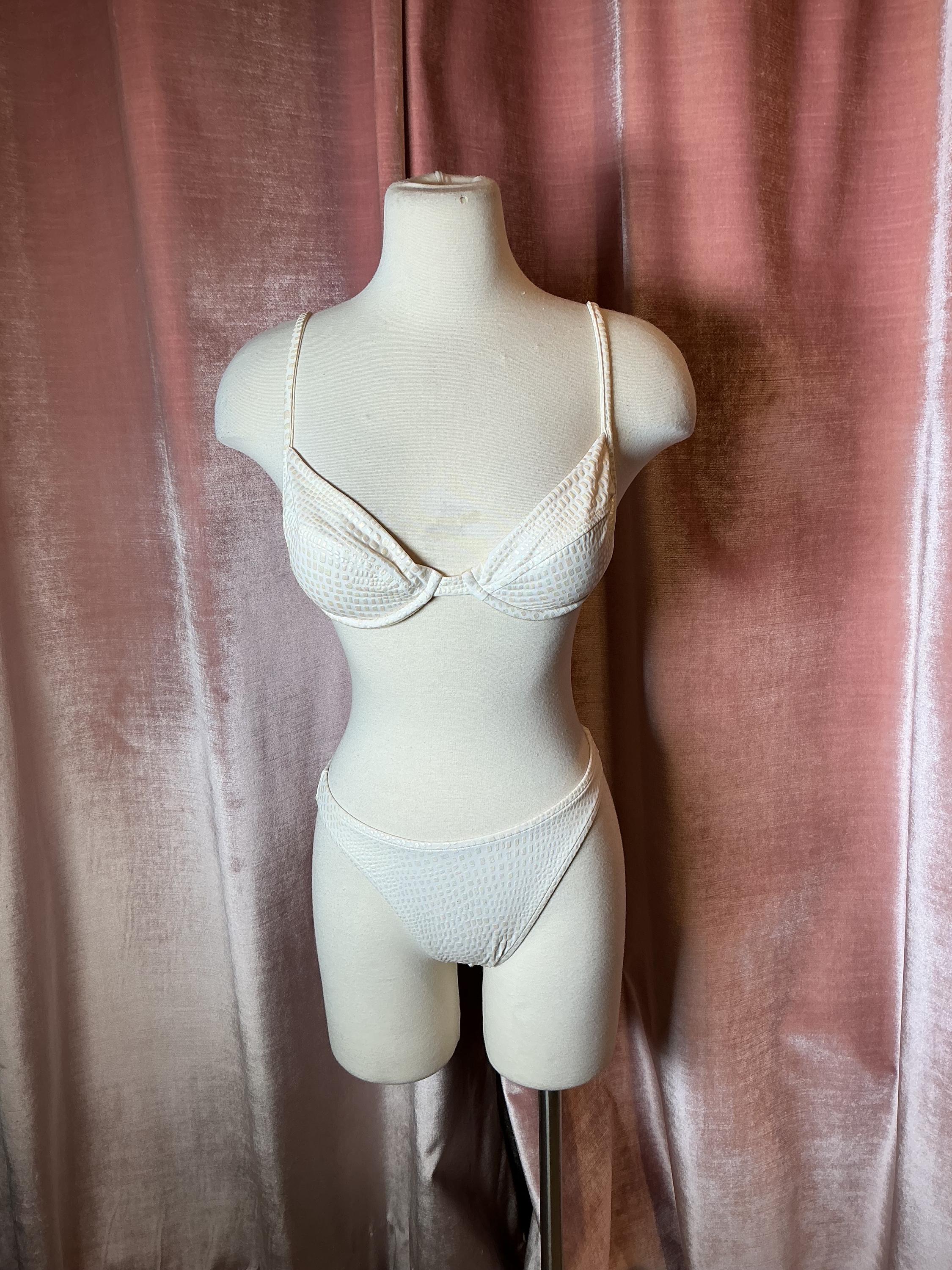 Bas de maillot de bain blanc KAYA BAYVIEW – Mon Petit Bikini