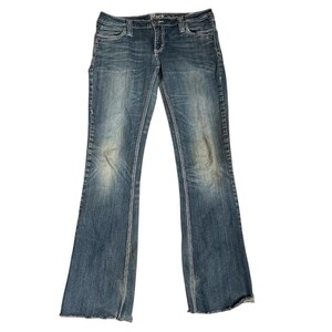 Vintage 2000's Zana-di Dark Wash Low Rise Flare Leg Denim Jeans