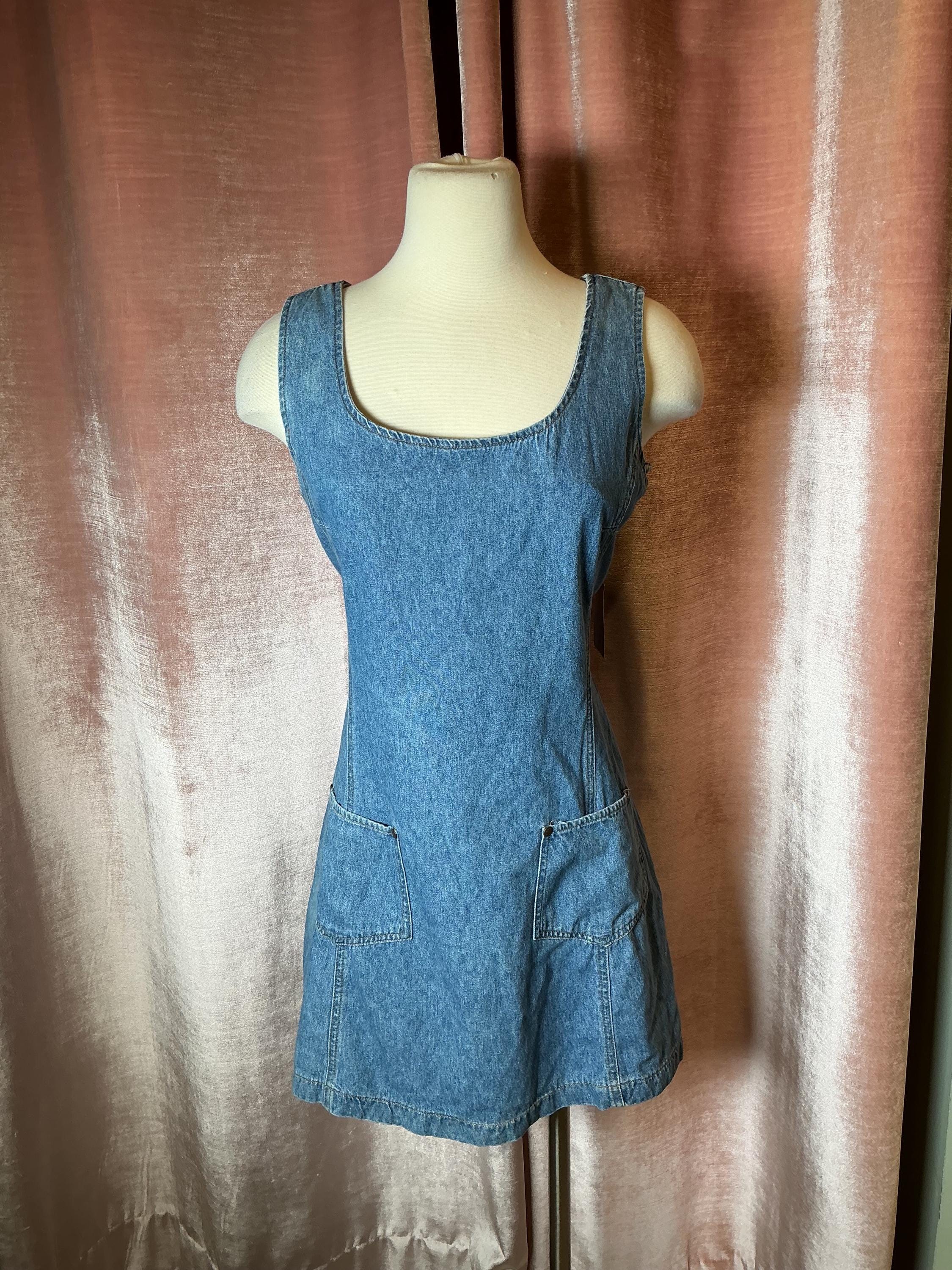 Robe En Jean Marine Old Navy - Neuve Avec étiquettes - Taille S - Dos Nœud - Été