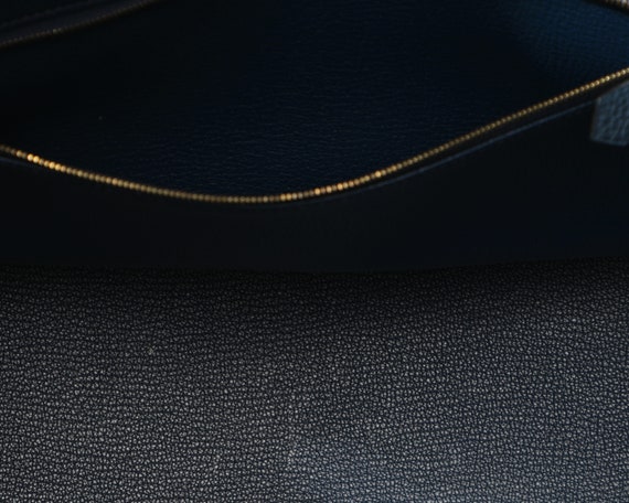 Hermès Birkin Leather Handbag Epsom Blue - image 10