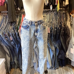 Vintage 80’s CHIC ACID wash jeans