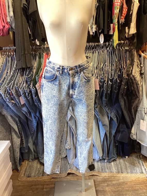 Vintage 80’s CHIC ACID wash jeans