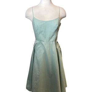 Vintage y2k Betsey Johnson Striped Fit and Flare Dress
