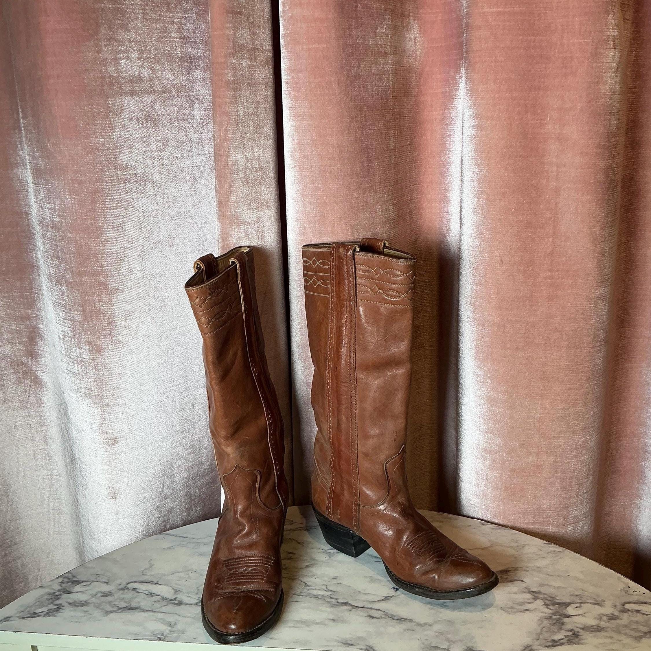 90s Tony Lama Boots - Etsy