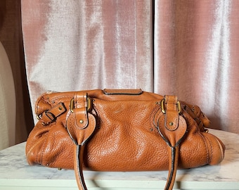 Vintage Y2k Early 2000s Chloe Paddington Satchel Leather