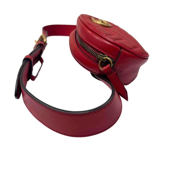 Gucci Marmont Oval Belt Bag 18 Belt Size 85 View 4