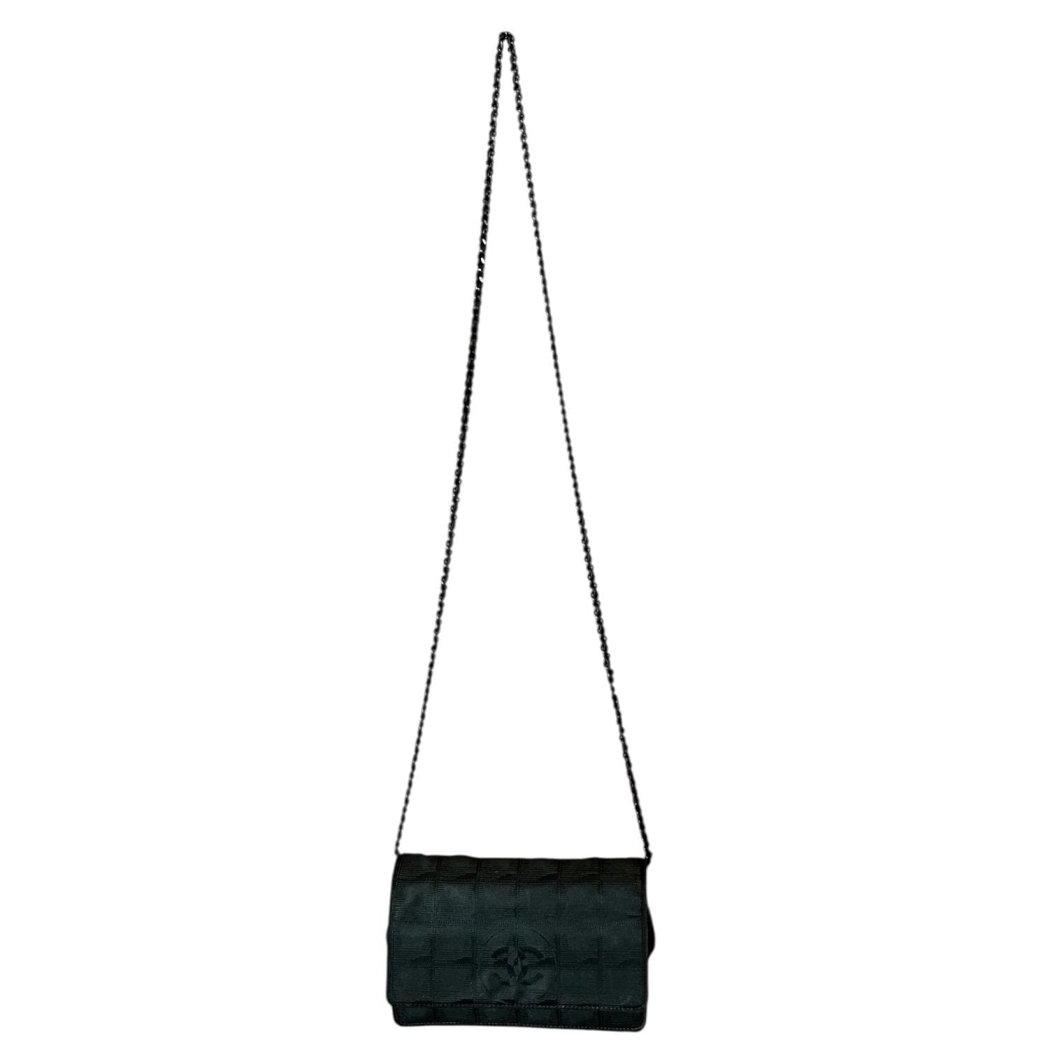 Vintage Y2K Chanel Sport Line Nylon Leather Crossbody Strap Bag - Etsy