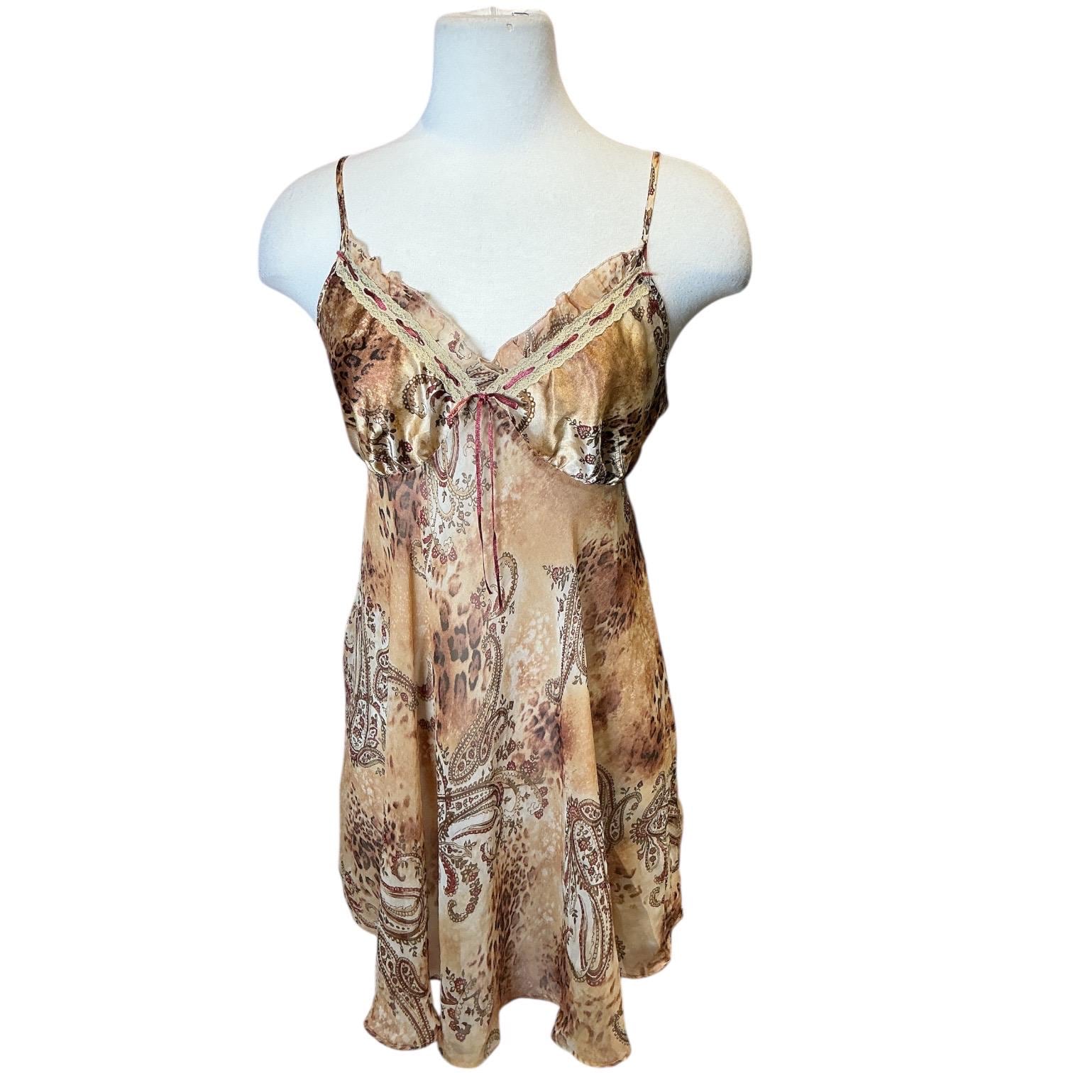 chinese dress ladies x Ralisation Par Luz Mini Slip Dress