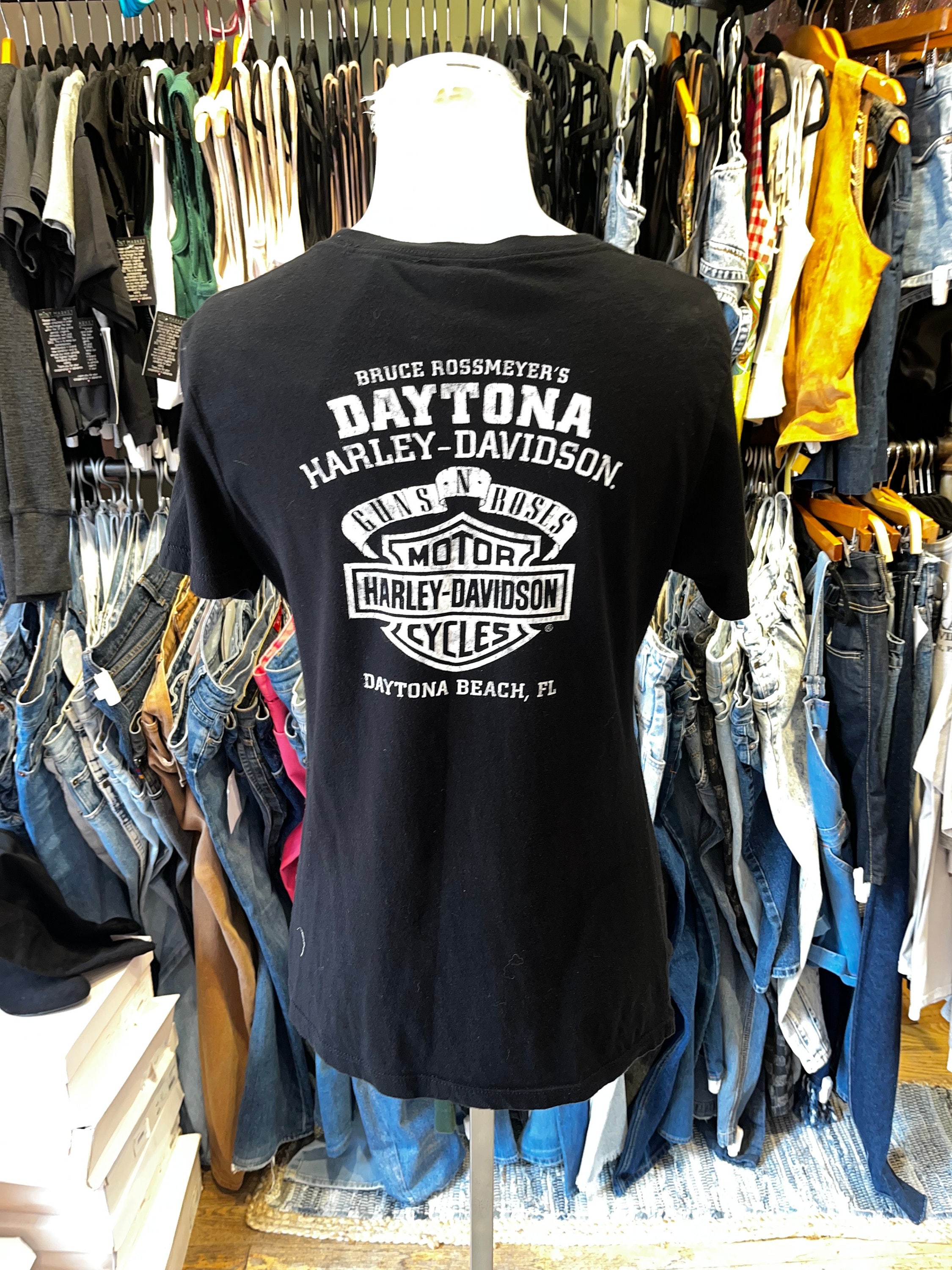 ヴィンテージ y2k ハーレーダビッドソン Tシャツ ガンズ・アンド