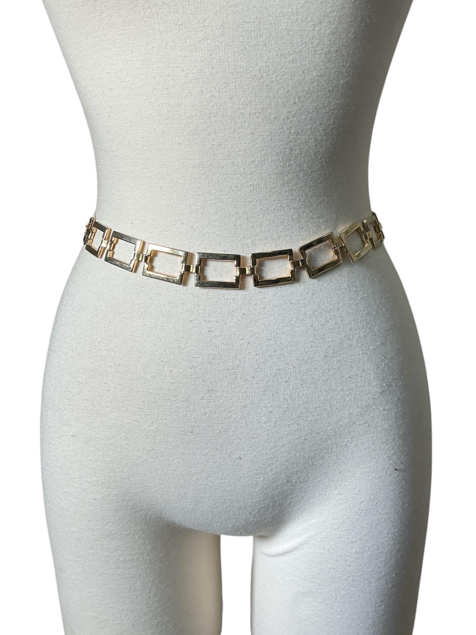 小物 Square plate Belt Squared Metal Belt - Etsy Canada