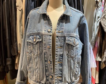 Kurtka jeansowa Trucker marki Gap z lat 90.
