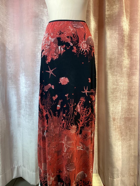 Vintage Y2K 90s Jean Paul Gaultier Soliel Starfish Coral