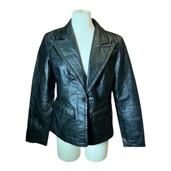 Y2K Adler Collection Leather Jacket