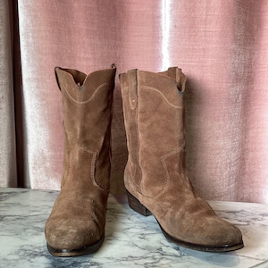 Vintage 1980’s Levis brown suede’s leather boots size - 39