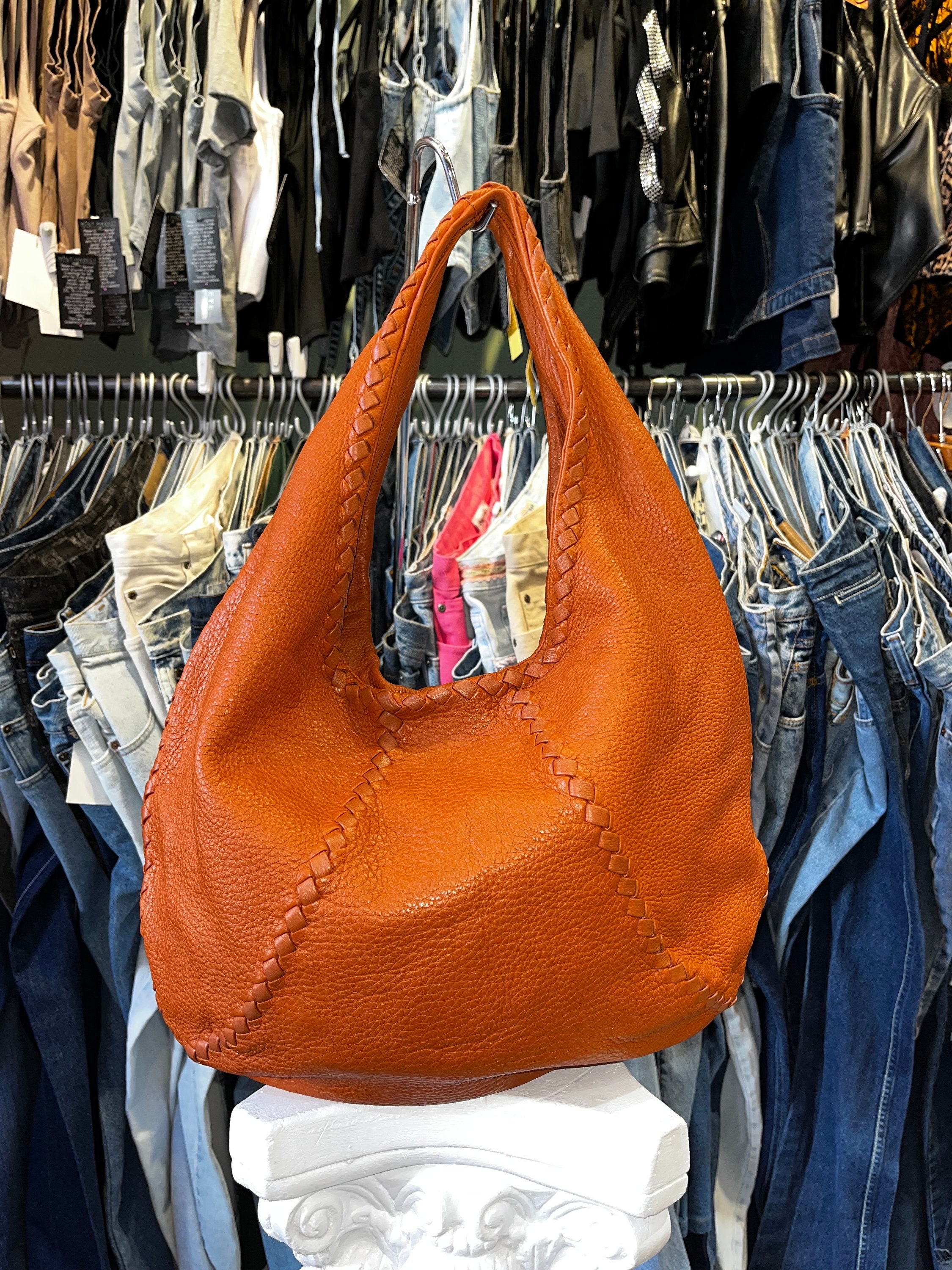 Y2K Bottega Veneta Intrecciato Hobo Leather Shoulder Bag - Etsy 