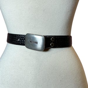 Vintage 1990’s Moschino buckle belt