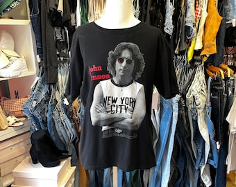 John Lennon T-shirt - Yoko Ono Tee Worn by John Lennon