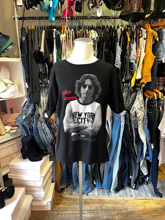 Vintage 90s JOHN LENNON NYC T Shirt - Etsy