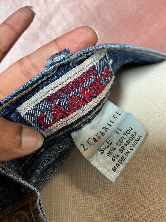 Y2K Z Cavaricci Flare Jeans: Vintage Low Rise Bootcut Denim - Etsy