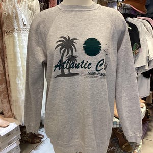 Vintage Atlantic City NJ Crewneck Sweater
