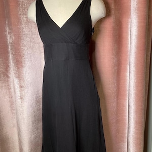 Vintage Y2k Silk Chiffon 60s Style Aline Party Dress