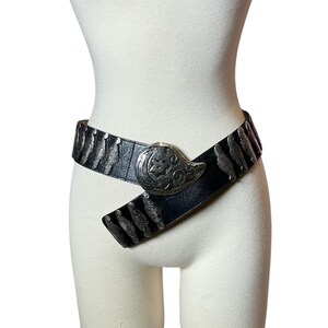 Ceinture Vintage Femme Bordeaux - Taille M - Fabriqué En France - Années 80 - Occasion