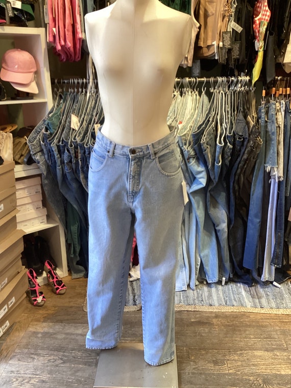 80s Light-washed Gloria Vanderbilt Mom Jeans - Etsy
