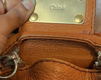 Vintage Y2k Early 2000s Chloe Paddington Satchel Leather
