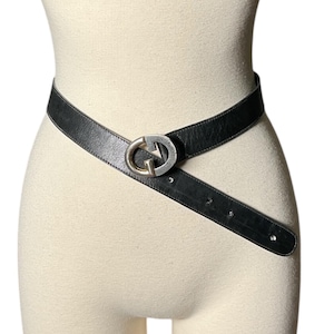 Vintage 1970’s Gucci GG Logo Waist belt size S/M