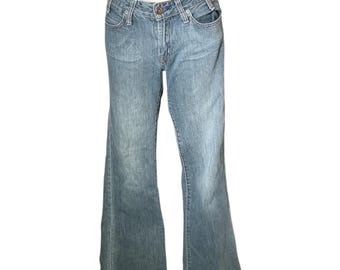 Y2K Seven Jeans Low Rise Flare bootcut denim jeans 28