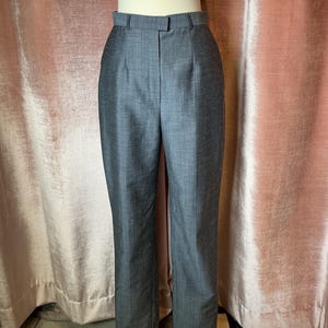 Vintage 90s Escada Wool Mohair High Waist Trousers 34