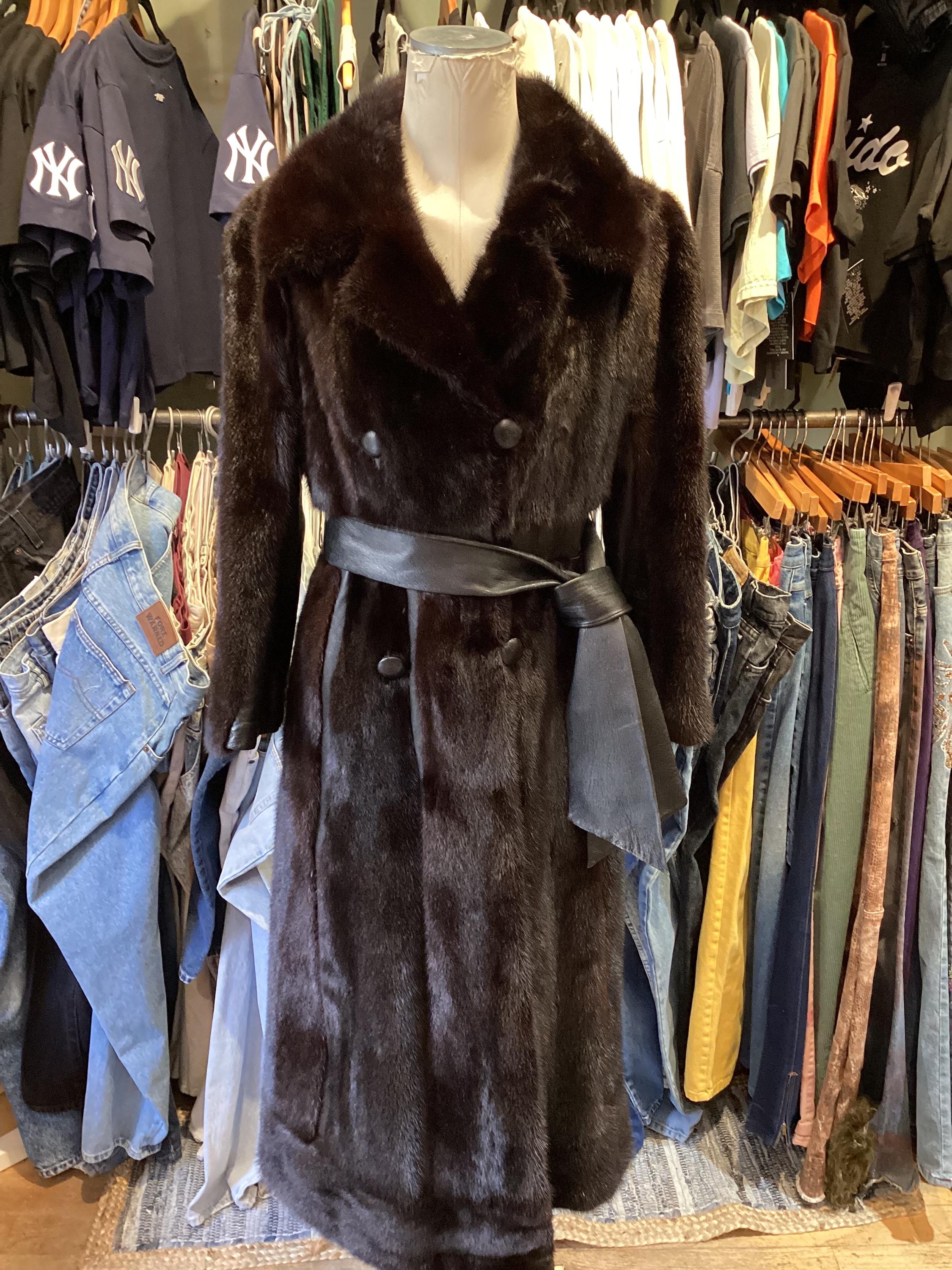 Brown mink coat - Etsy 日本