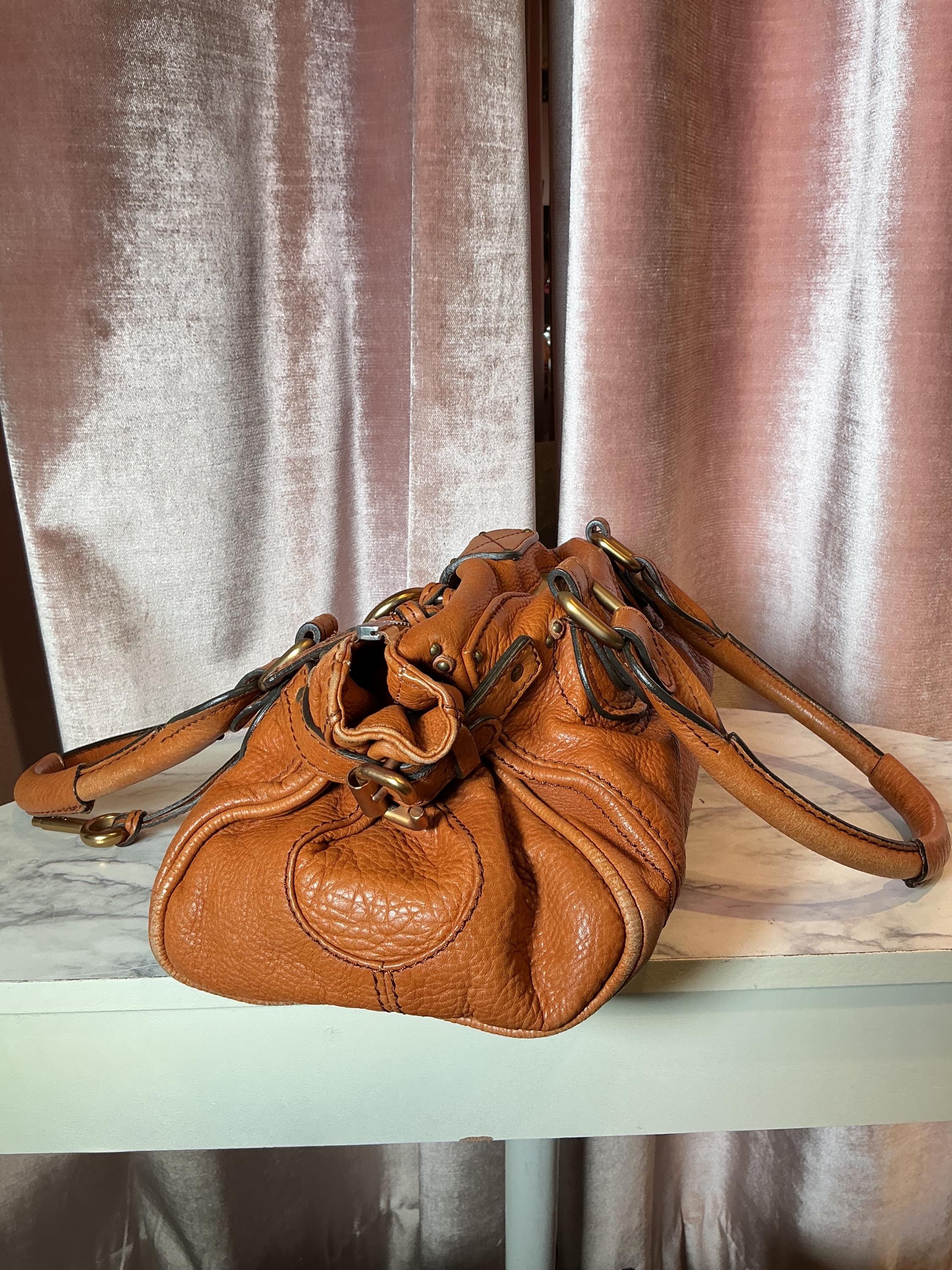 Vintage Y2k Early 2000s Chloe Paddington Satchel Leather