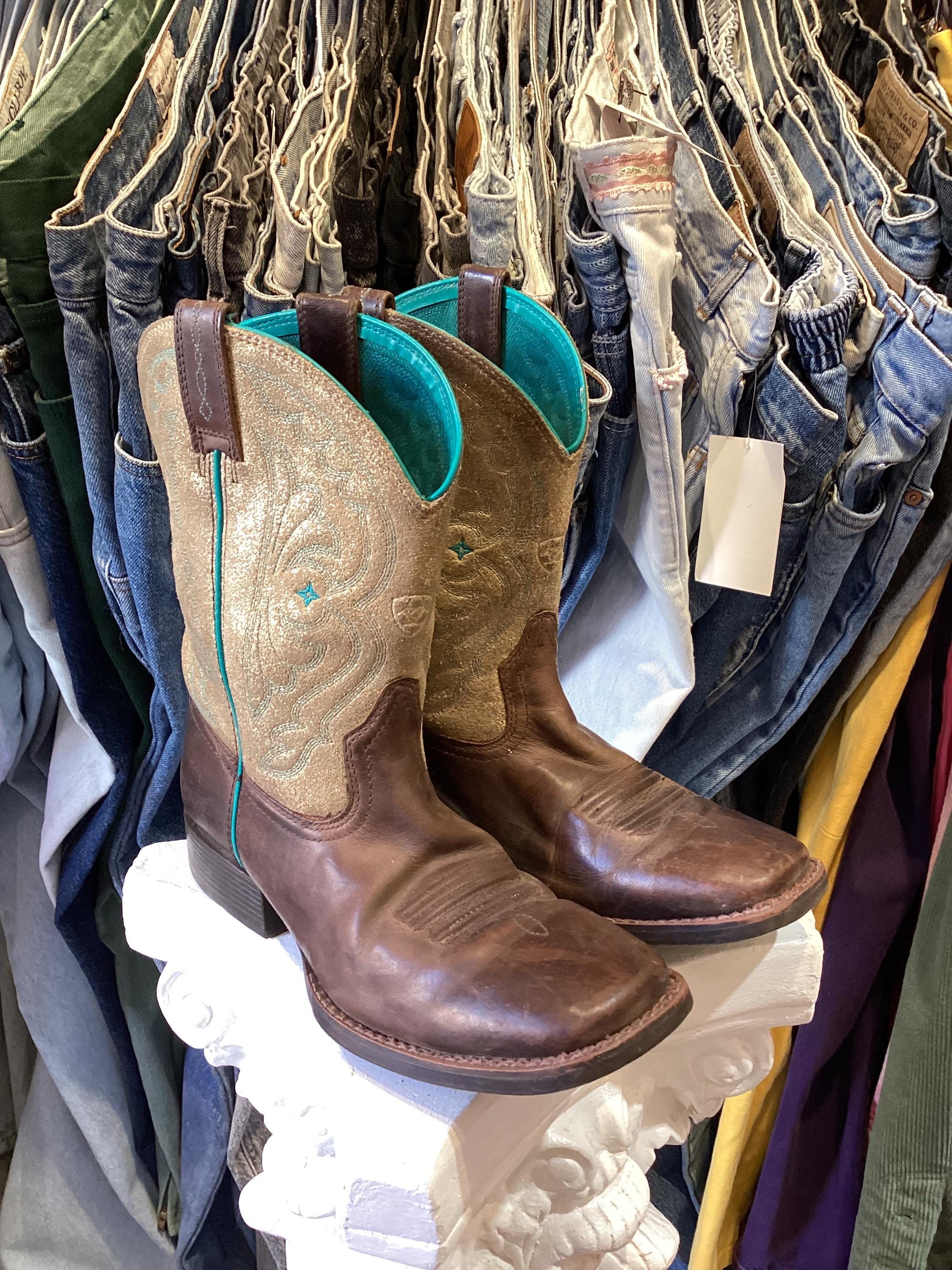ARIAT ウエスタンブーツ　ブラウン　UK 5.5 ブラウン　茶色　古着　靴 ARIAT ウエスタンブーツ ブラウン UK 5.5 ブラウン 茶色 古着 靴