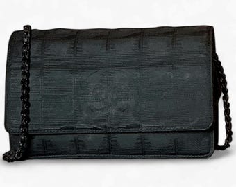 【正規品】シャネルCHANEL スポーツライン ヴィンテージY2K ヴィンテージ Y2K シャネル スポーツ ライン ナイロン レザー クロス