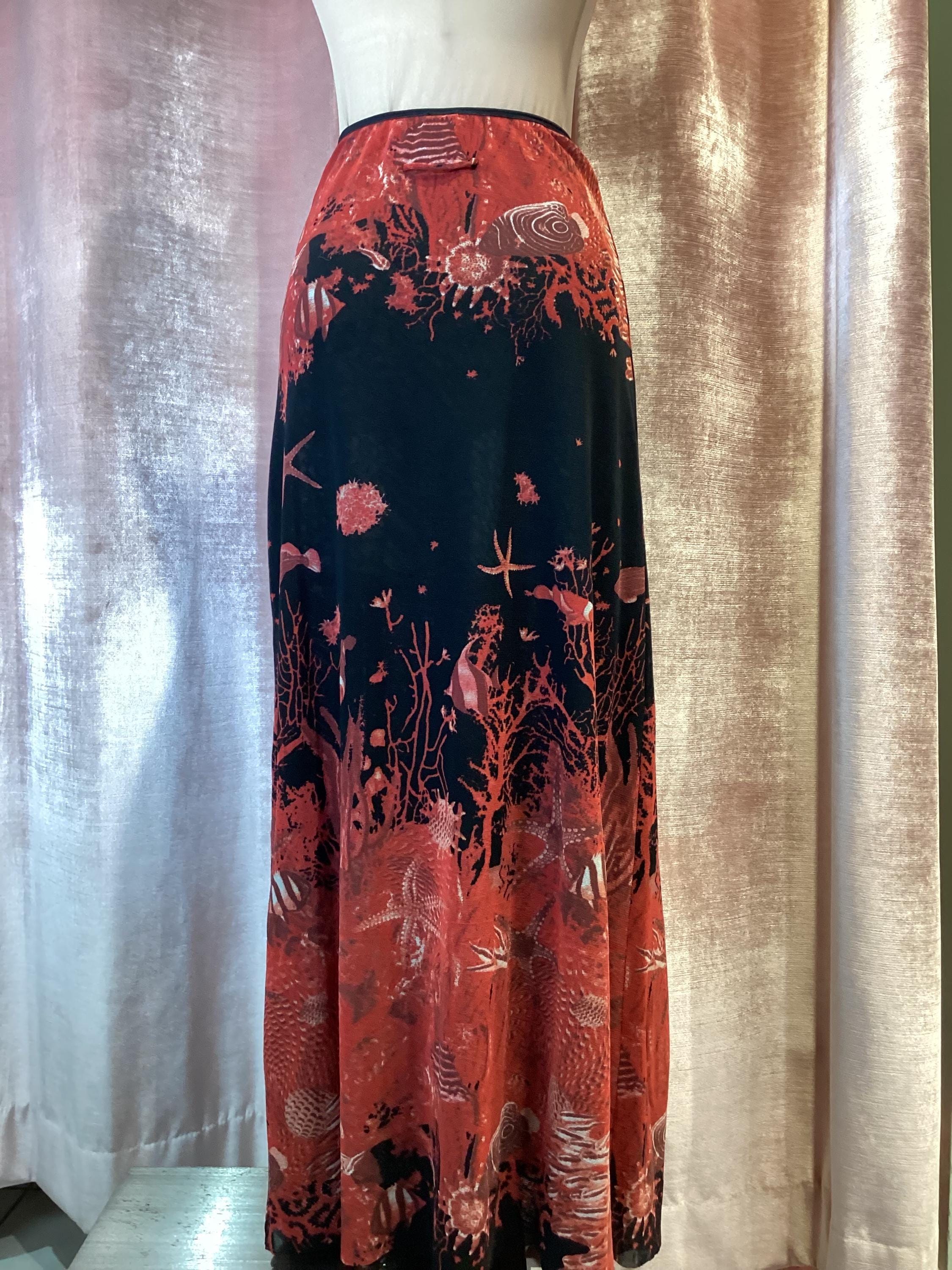 Vintage Y2K 90s Jean Paul Gaultier Soliel Starfish Coral