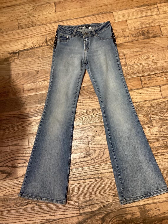 Vintage Y2K Byzance Bootcut Denim Jeans - Etsy