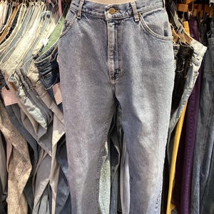 Jeans vintage anni '90 Lee Light Wash a vita alta
