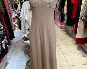 Vintage Y2K Pailletten-Abendkleid